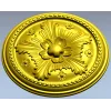 Decorative Round Floral Rosette - STL 3D Model for CNC