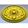 Decorative Round Floral Rosette - STL 3D Model for CNC