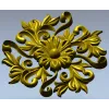 Florentine Bloom Rosette - detailed STL 3D model for CNC milling
