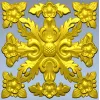 Розетка флоральная - stl модель для ЧПУ