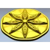 Octagonal Eight-Point Rosette STL for CNC
