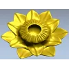 Златоцвет - 3D модель розетки в формате STL для ЧПУ