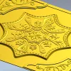Ornate Eight-Point Rosette 3D Model for CNC