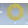 Филигранная круглая розетка - 3D модель STL для ЧПУ