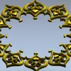 Классическая круглая розетка - 3D модель STL для ЧПУ