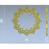 Классическая круглая розетка - 3D модель STL для ЧПУ