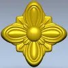 Розетка "Квинта" - 3D модель stl для ЧПУ