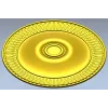 Розетка 3D модель STL для ЧПУ - рельефный медальон