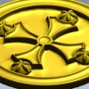 Розетка круглая с крестом - 3D модель STL для ЧПУ
