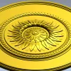 Helios Rosette - STL 3D model for CNC milling