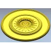 Helios Rosette - STL 3D model for CNC milling