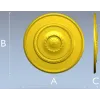 Helios Rosette - STL 3D model for CNC milling