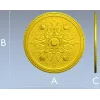 Розетка Виола - 3D модель STL для ЧПУ