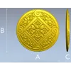 Ornamental Rosette 3D Model STL for CNC Milling