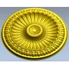 Резная розетка "Солнечный медальон" - 3D STL для ЧПУ