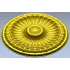 Резная розетка "Солнечный медальон" - 3D STL для ЧПУ