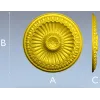 Резная розетка "Солнечный медальон" - 3D STL для ЧПУ