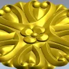 Розетка "Орнаментальный цветок" - 3D модель STL для ЧПУ