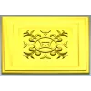 Square Rosette STL - Ornate Medallion 3D Model for CNC