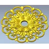 Розетка барочная 3D модель STL для ЧПУ