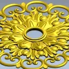 Розетка барочная 3D модель STL для ЧПУ