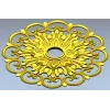 Розетка барочная 3D модель STL для ЧПУ