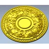 Ornate Floral Rosette STL for CNC Routing