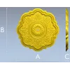 Розетка потолочная - 3D модель STL для ЧПУ
