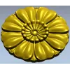 Floral rosette STL for CNC router