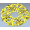 Барочная розетка STL модель для ЧПУ - ажурный медальон для фрезера