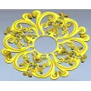 Барочная розетка STL модель для ЧПУ - ажурный медальон для фрезера