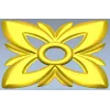 Floral Four-Petal Rosette - STL 3D Model for CNC