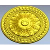 Classical Floral Rosette STL for CNC