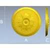 Розетка-медальон "Медальон Флора" - 3D модель STL для ЧПУ