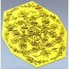 Восьмиугольная резная розетка - декоративная 3D модель STL для ЧПУ