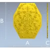 Восьмиугольная резная розетка - декоративная 3D модель STL для ЧПУ