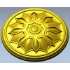 Sun Rosette STL for CNC Carving