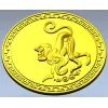 Aureate Monkey Rosette - STL 3D model for CNC milling