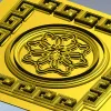 Athenian Rosette - STL 3D model for CNC routing