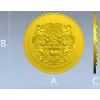 Розетка-медальон с маской льва - 3D модель STL для ЧПУ