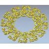 Ornamental Filigree Rosette STL for CNC