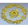 Классический круглый медальон для фрезеровки - stl модель