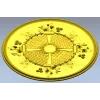 Decorative Round Rosette STL for CNC Milling