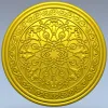 Орнаментальная круглая розетка - 3D STL для фрезеровки