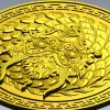 Imperial Dragon Medallion - high-relief STL for CNC