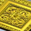 Florentine Square Rosette - STL 3D model for CNC carving