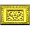 Florentine Square Rosette - STL 3D model for CNC carving