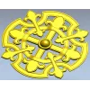 Gothic Fleur Rosette - STL 3D model for CNC carving