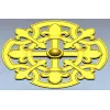 Gothic Fleur Rosette - STL 3D model for CNC carving