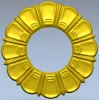 Sunburst Rosette - STL 3D model for CNC milling